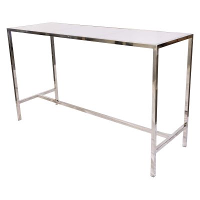 Image of Delano Pub Table, Silver